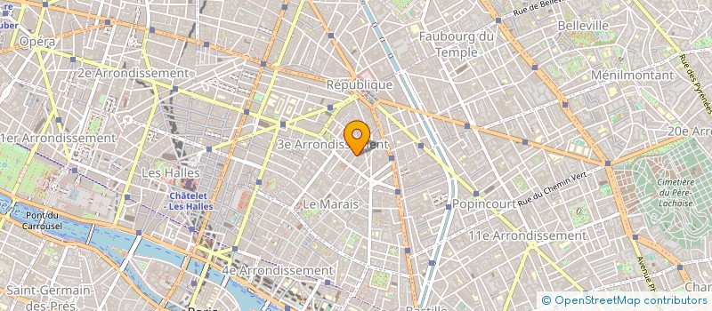 localisation de l'entreprise CAROLINE YOUNG ASSOCIATES à PARIS