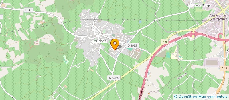 localisation de l'entreprise CAROLINEVOLUTION  TOURBES