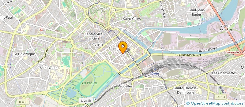 localisation de l'entreprise CAROLINHOTEL à CAEN