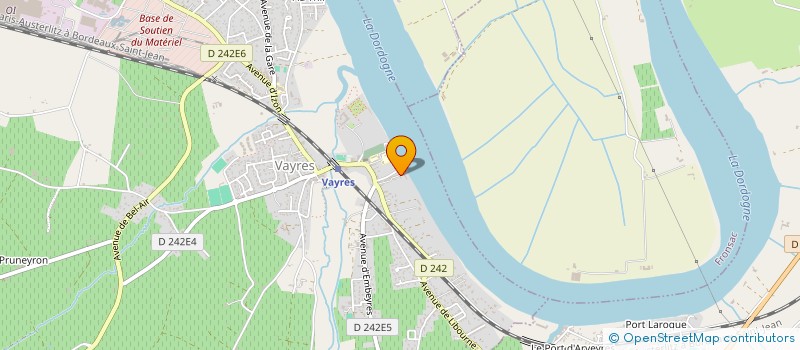 localisation de l'entreprise CAROLISE  VAYRES