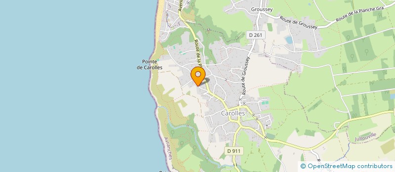 localisation de l'entreprise CAROLLES CONNEXIONS  CAROLLES