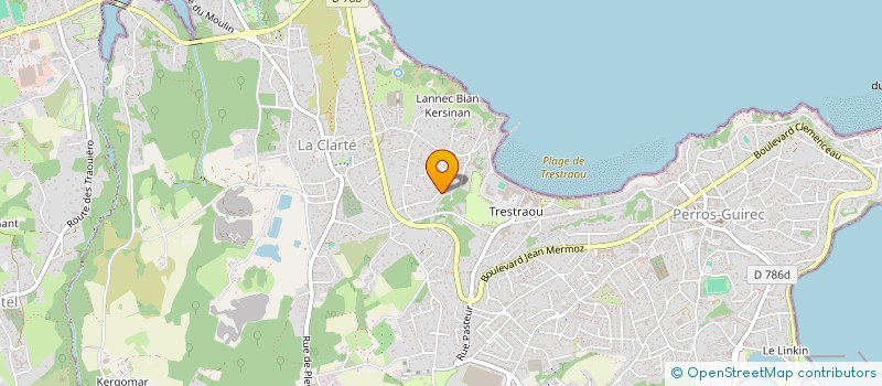 localisation de l'entreprise CAROLYTICS  PERROS-GUIREC