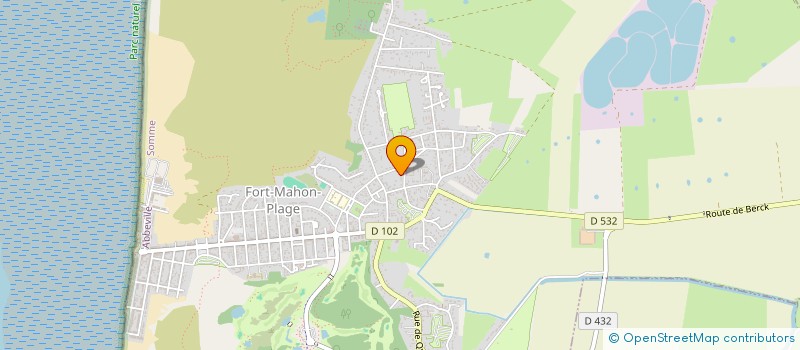 localisation de l'entreprise CAROM INVEST  FORT-MAHON-PLAGE