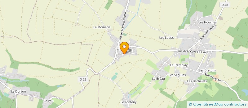 localisation de l'entreprise CAROMA  LINDRY