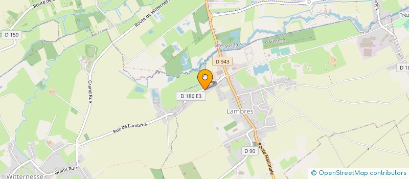 localisation de l'entreprise CARON  BLESSY