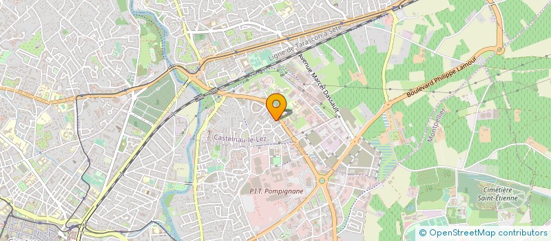 localisation de l'entreprise CARON à CASTELNAU-LE-LEZ