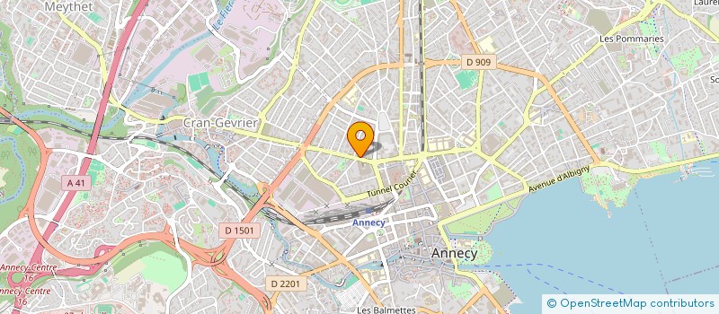 localisation de l'entreprise CARON BOUTIQUE à ANNECY