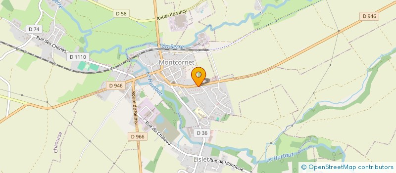 localisation de l'entreprise CARON CHRISTOPHE à MONTCORNET