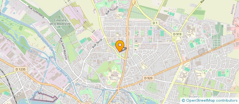 localisation de l'entreprise CARON & COMPAGNIE  AMIENS