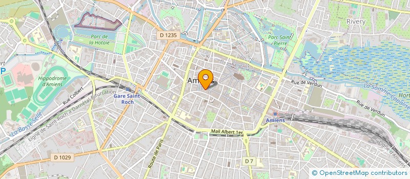 localisation de l'entreprise CARON ET COMPAGNIE à AMIENS