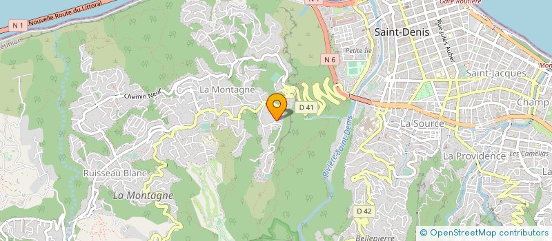 localisation de l'entreprise CARONARA à SAINT-DENIS