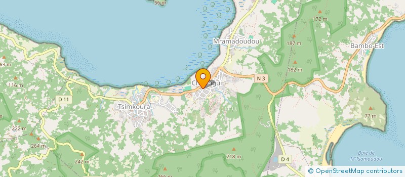 localisation de l'entreprise CARONI CYBERTEK à CHIRONGUI