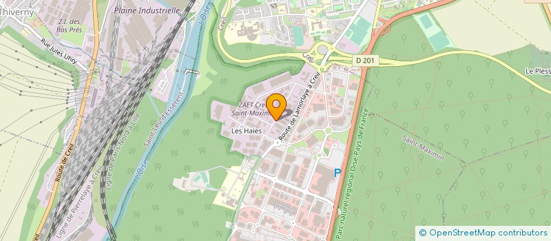 localisation de l'entreprise CARONORD à SAINT-MAXIMIN