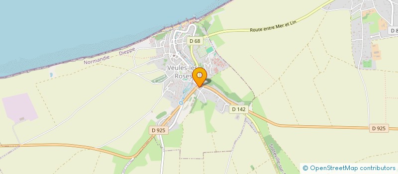 localisation de l'entreprise CAROPE  VEULES-LES-ROSES