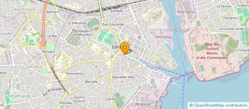 localisation de l'entreprise CAROPHIL  LORIENT