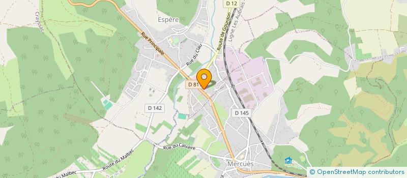 localisation de l'entreprise CAROPLUS  ESPERE