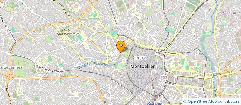 localisation de l'entreprise CAROSAM à MONTPELLIER