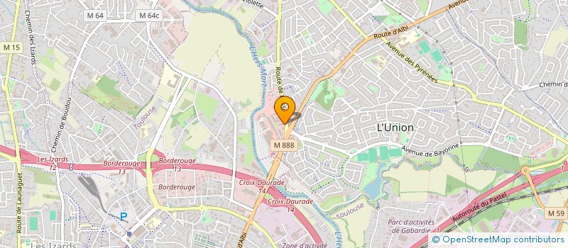 localisation de l'entreprise CAROSS AUTO à L'UNION