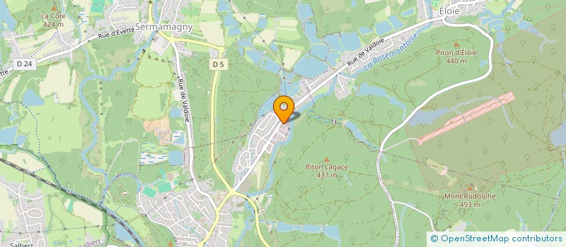 localisation de l'entreprise CAROSS'REPAIR  VALDOIE