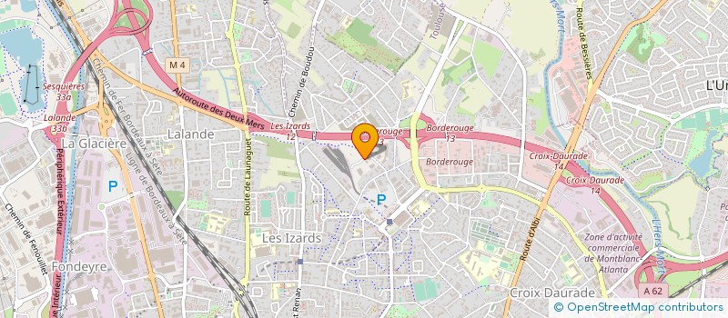 localisation de l'entreprise CAROSSERIE CAUSSE ET FILS à TOULOUSE