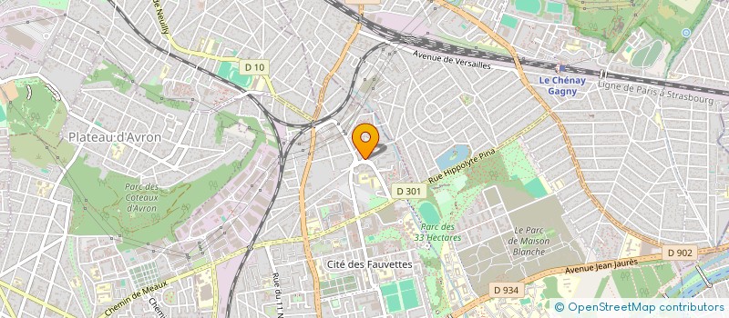 localisation de l'entreprise CAROSSERIE DES TROIS COMMUNES à NEUILLY-SUR-MARNE