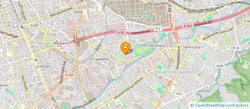 localisation de l'entreprise CAROSSERIE JO MICHEL à MARSEILLE