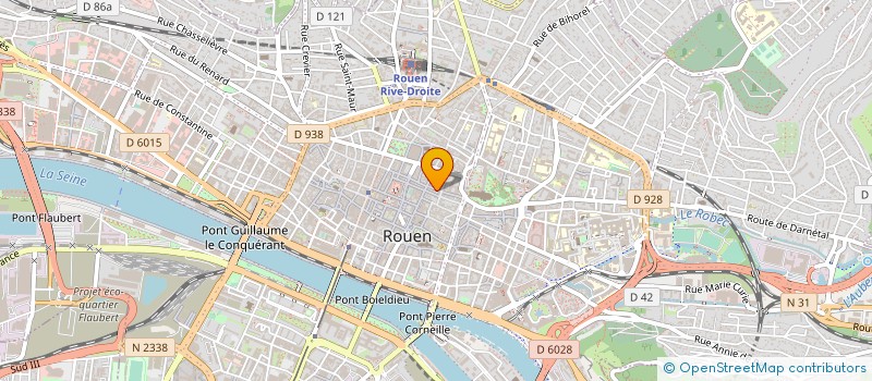 localisation de l'entreprise CAROTEX à ROUEN
