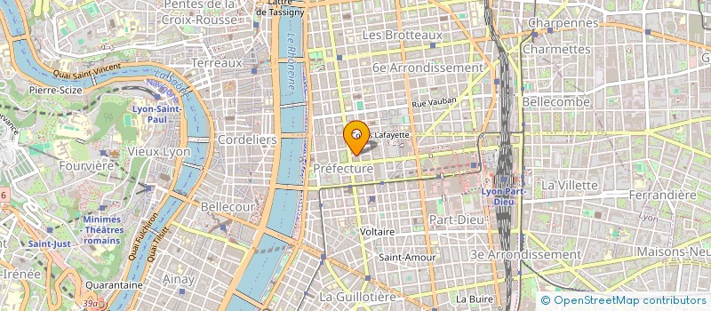 localisation de l'entreprise CAROTTE-TROTTE  LYON