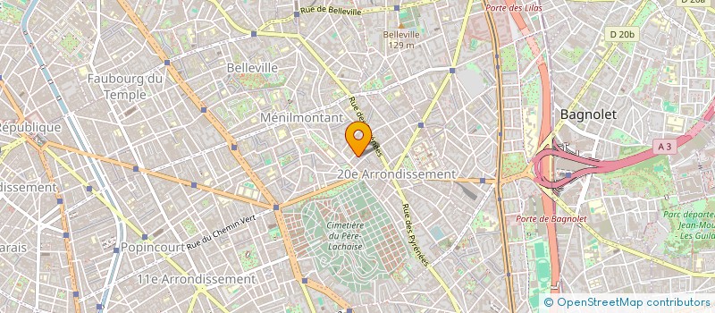 localisation de l'entreprise CAROTTES RAPEES AMUSEMENT  PARIS