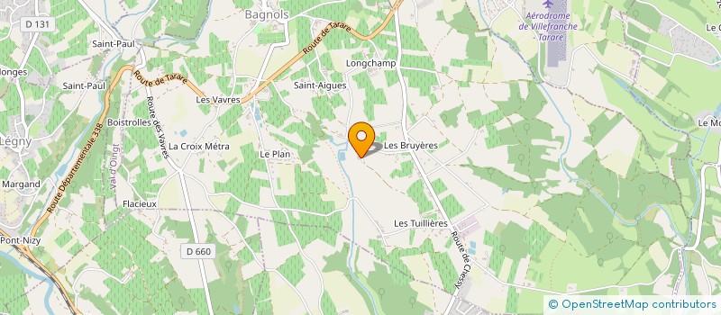 localisation de l'entreprise CAROTTEUR DE FRANCE  BAGNOLS