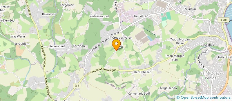 localisation de l'entreprise CAROU'S AND CO  PERROS-GUIREC