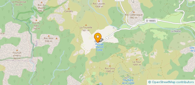 localisation de l'entreprise CAROUX LOCATION  ROSIS