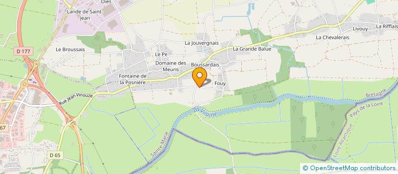 localisation de l'entreprise CAROVALE à SAINTE-MARIE