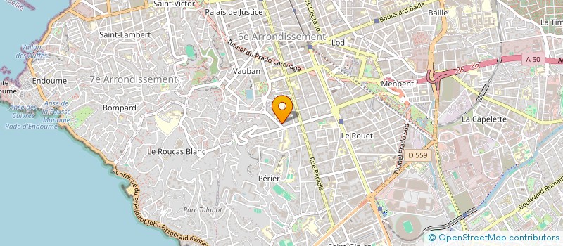 localisation de l'entreprise CAROVE JOAILLERIE à MARSEILLE