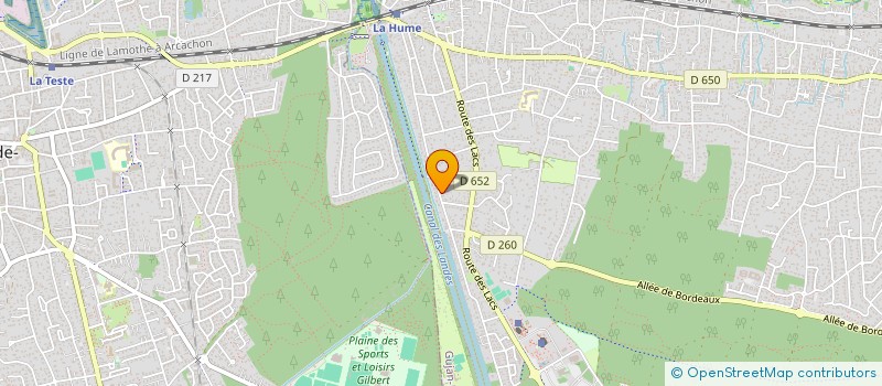 localisation de l'entreprise CARP & DIEM  GUJAN-MESTRAS