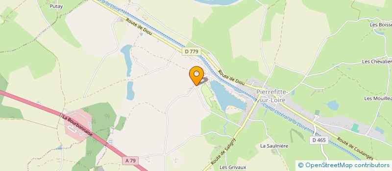 localisation de l'entreprise CARP FISHING COMPLEXES  PIERREFITTE-SUR-LOIRE