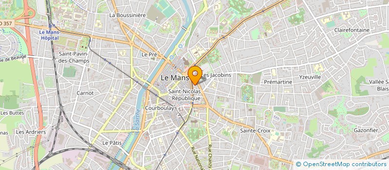 localisation de l'entreprise CARPA ANJOU MAINE à LE MANS