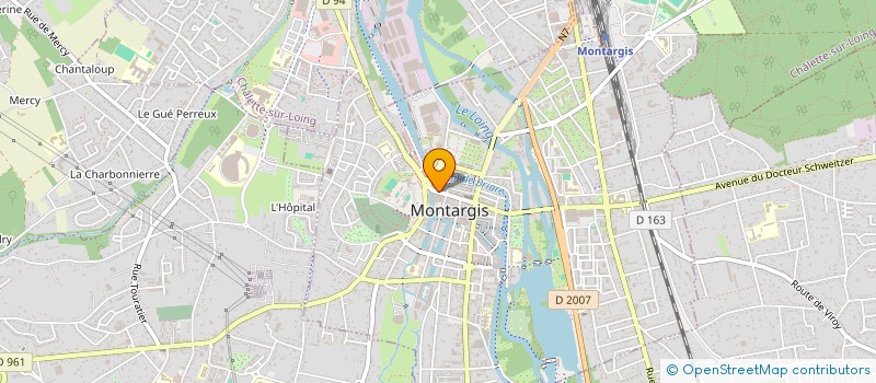 localisation de l'entreprise CARPA DE MONTARGIS à MONTARGIS