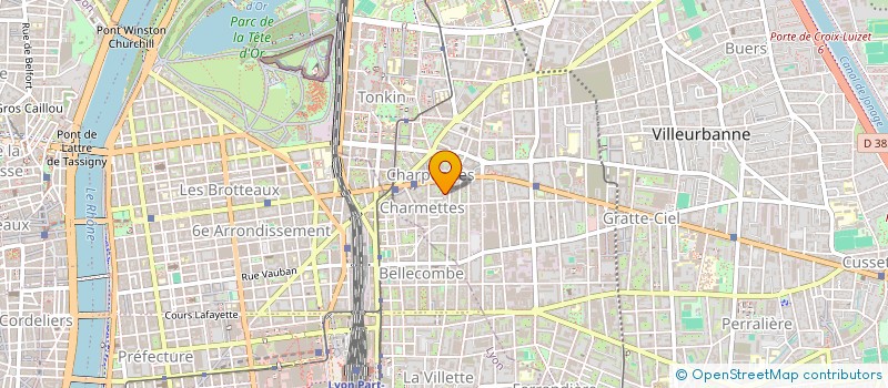 localisation de l'entreprise CARPACCESS  VILLEURBANNE