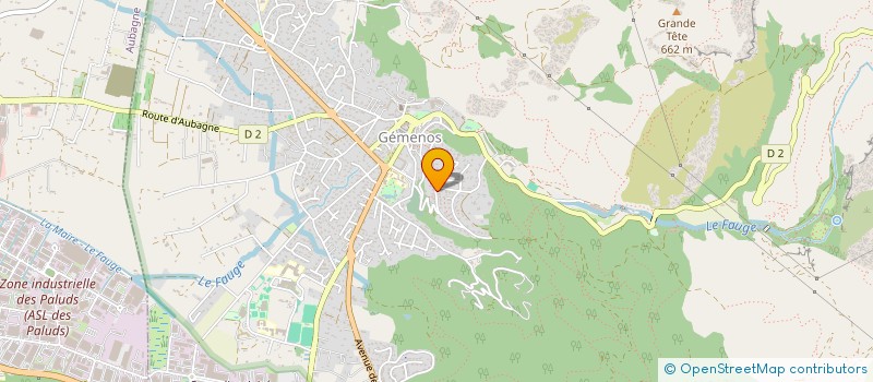 localisation de l'entreprise CARPACCIO 91  GEMENOS