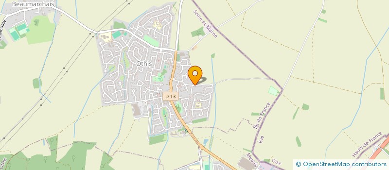 localisation de l'entreprise CARPAL  OTHIS