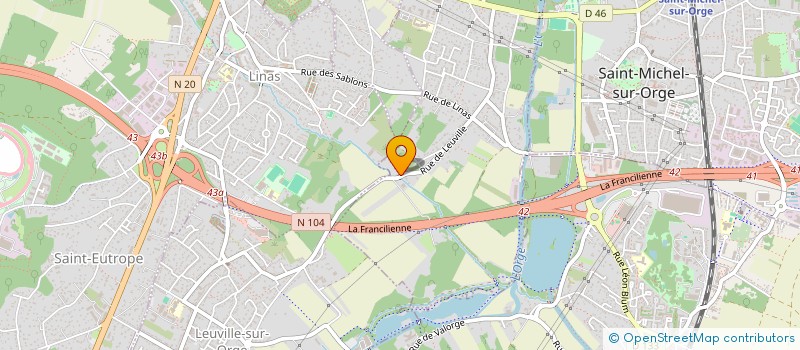 localisation de l'entreprise CARPANIUM TACKLE BOX à LONGPONT-SUR-ORGE