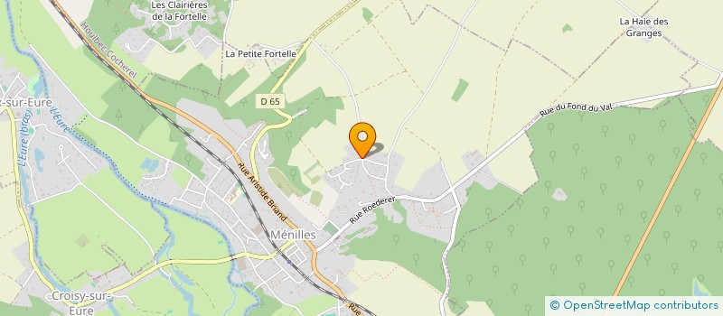 localisation de l'entreprise CARPARK SYSTEM  MENILLES