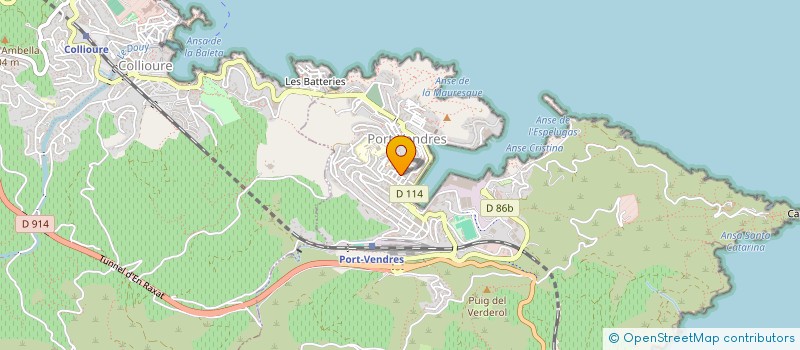 localisation de l'entreprise CARPATI CORP.  PORT-VENDRES