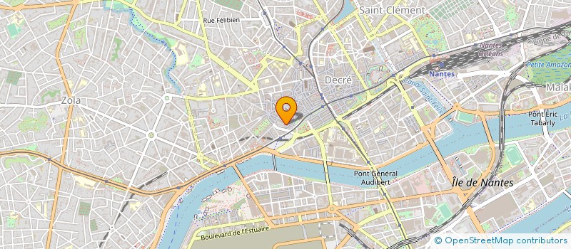 localisation de l'entreprise CARPE à NANTES