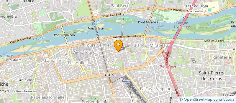 localisation de l'entreprise CARPE DIEM à TOURS