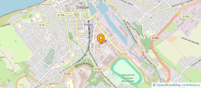 localisation de l'entreprise CARPE DIEM  DIEPPE