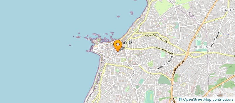 localisation de l'entreprise CARPE DIEM à BIARRITZ