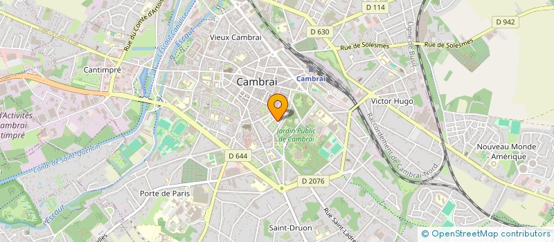 localisation de l'entreprise CARPE DIEM à CAMBRAI