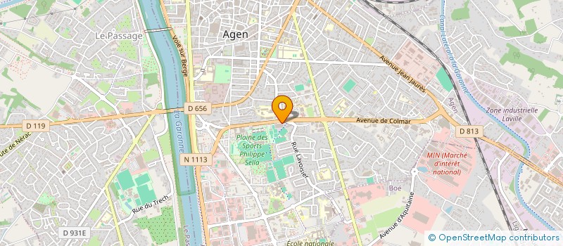 localisation de l'entreprise CARPE DIEM à AGEN